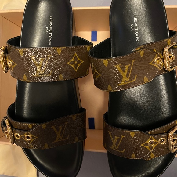 Louis Vuitton Shoes - Louis Vuitton Bom Dia Flat Mule
